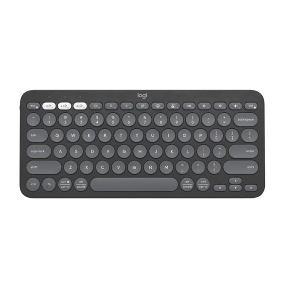 Logitech Multi-Device Bluetooth Wireless Keyboard Pebble K380 - Picture 1 of 2